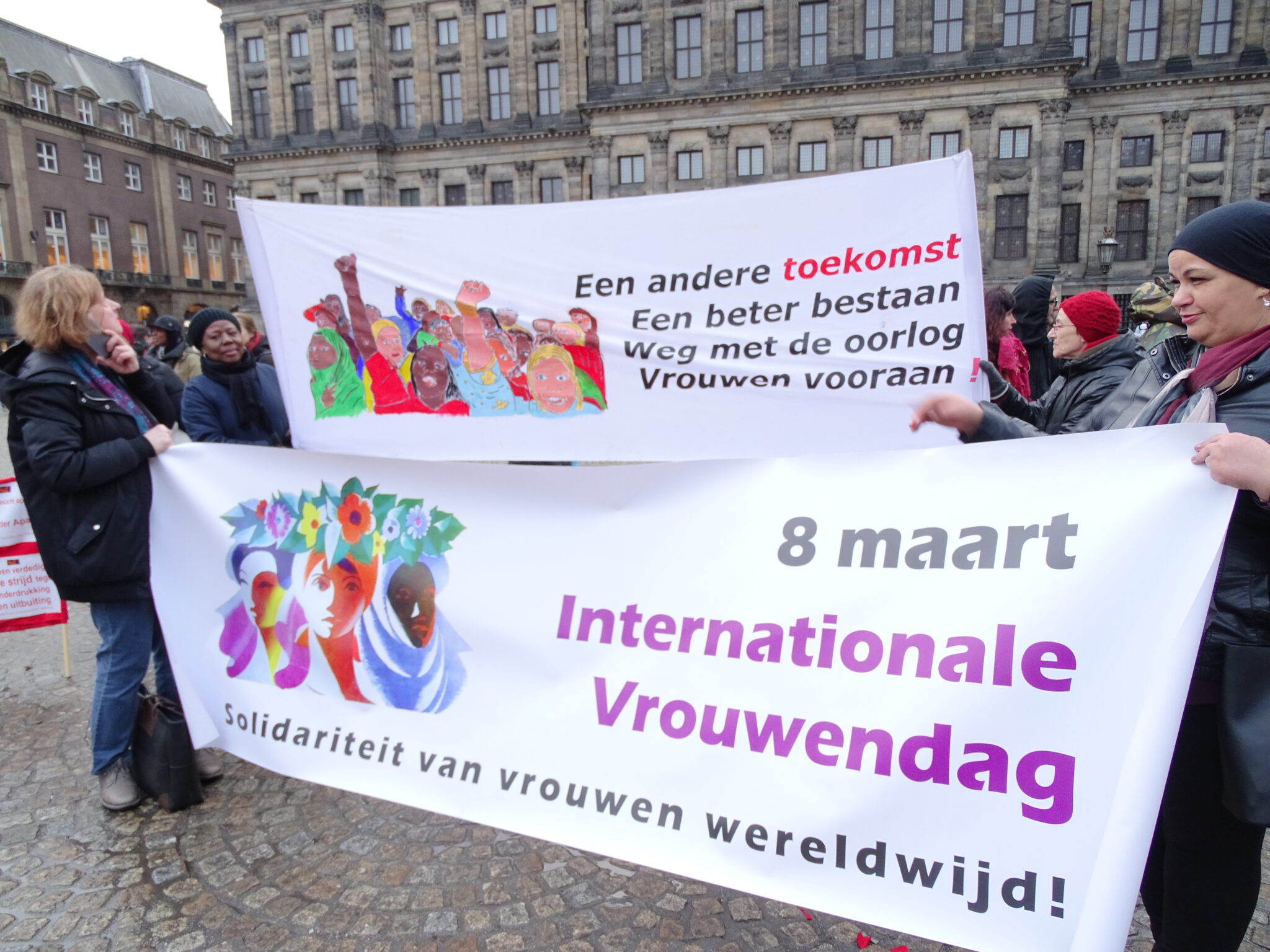 Samen Strijden Voor Een Ander Bestaan! – 8 Maart Internationale Vrouwendag